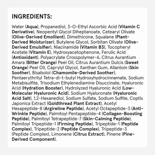 iRestore Vitamin C Brightening Serum – Anti Aging Face Serum with 15% Ascorbic Acid, Vitamin E, Ferulic Acid, Peptide Complex & Hyaluronic Acid (Pack of 3)