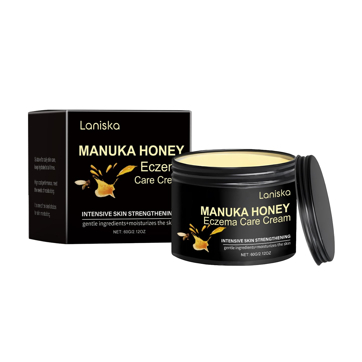 Eczema Care Cream - Hydrating Skin Repair with Honey & Calendula 60g