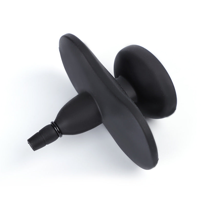Inflation Plug Expansion Ball - Durable Silicone & Metal Air Valve for Home Use