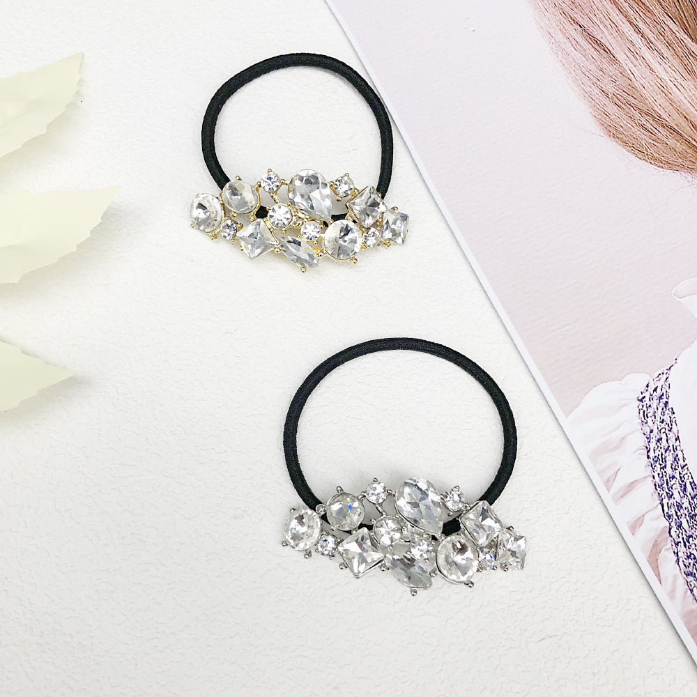 Rhinestone Hair Tiara Headband - Starry Sky Design