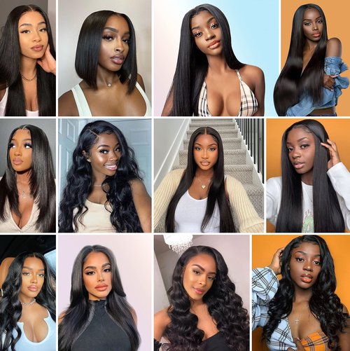 Straight Lace Frontal 13x4 Ear to Ear 100% Virgin Remy Human Hair Transparent HD Lace Frontal Closure 150% Density Straight Hair Closures With Baby Hair Natural Black (20 Inch)