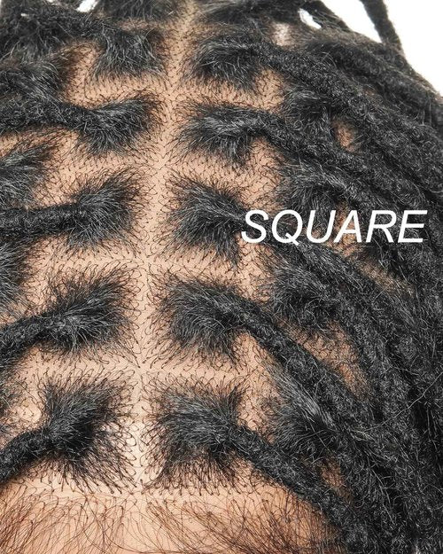 JALIZA Full Lace Wig Cap Real Swiss HD Lace Braided Wig Base for Women and Men - Black