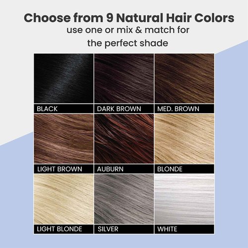 Top Secret Hair Thickening Building Fibers Applicator Included - Undetectable & Natural Hair Filler - for Men & Women - Instantly Fill In Fine Thinning Hair - Weather & Sweat Resistant (Black, Large)