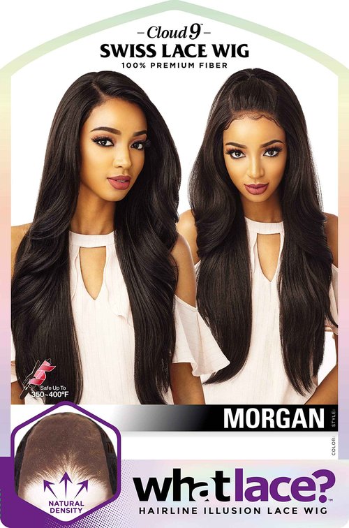 Sensationnel Cloud9 Swiss Lace WHATLACE? 13X6 Lace Wig - MORGAN (1 [Jet Black])