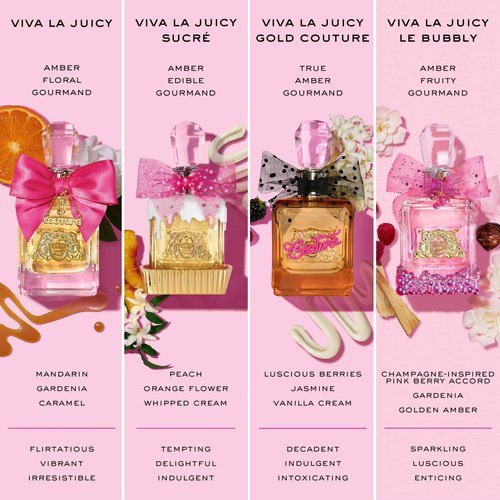 Juicy Couture Viva La Juicy Gold Eau De Parfum, Women's Perfume with Notes of Luscious Berry, Jasmine Sambac & Vanilla Cream - Fruity & Sweet, EDP Spray, 1.0 fl oz