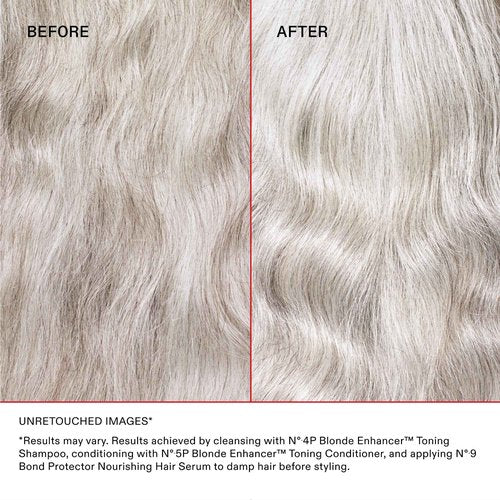 Olaplex Nº.5P Blonde Enhancer Purple Toning Conditioner, Repairs, Hydrates, & Brightens All Blonde, Lightened, & Grey Hair, 1 Liter
