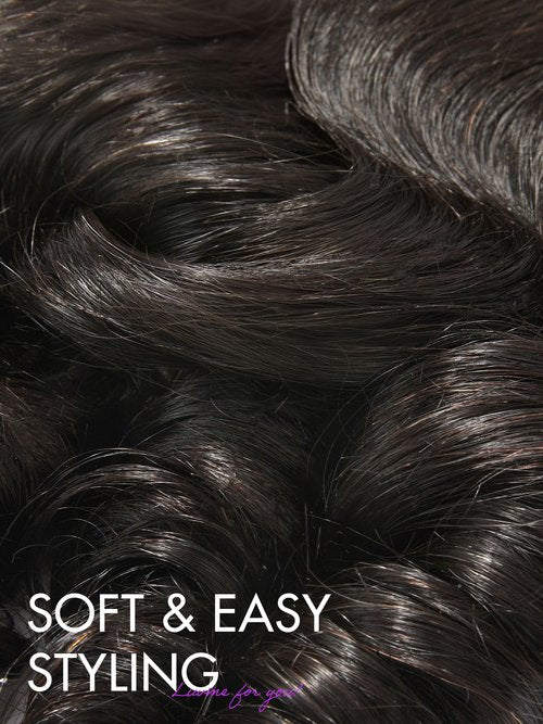 LUVME 13x4 Frontal SKINLIKE HD Lace Closure Pre Plucked, Ultra-thin HD Lace Hairline Bleached Small Knots 150% Density Loose Wave Virgin Hair 18 Inch