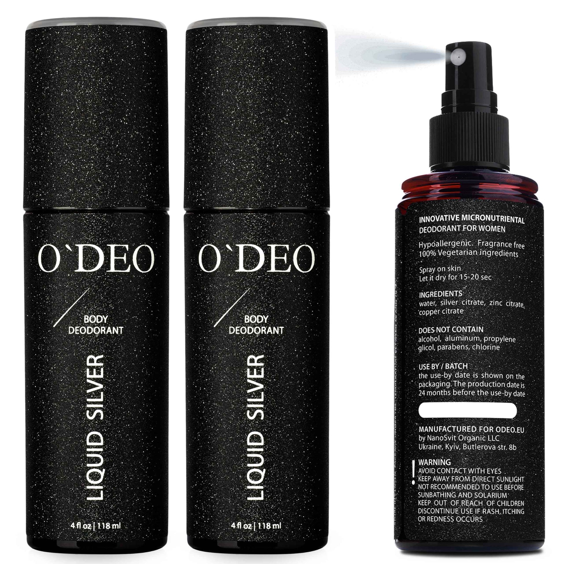 2 pack of All Natural Deodorant for Women - Aluminum Free Deodorant - No Baking Soda Vegan - Sensitive Skin Organic - 4 fl oz - Unscented