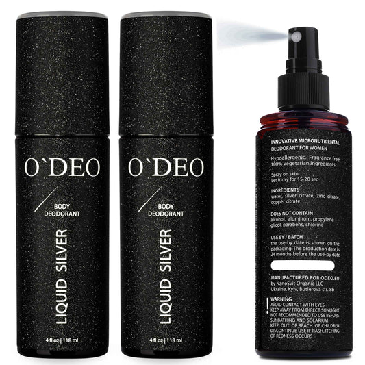 2 pack of All Natural Deodorant for Women - Aluminum Free Deodorant - No Baking Soda Vegan - Sensitive Skin Organic - 4 fl oz - Unscented