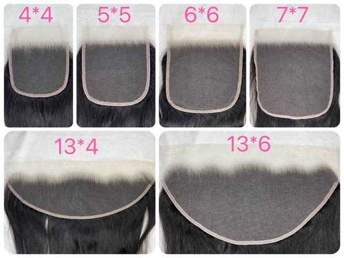 Amesha Hair 6x6 HD Lace Closure Lace Pre-plucked Natural Hairline Straight 0.10mm Ultra-thin Invisible Lace Wig Brazilian Human Hair 14 Inch