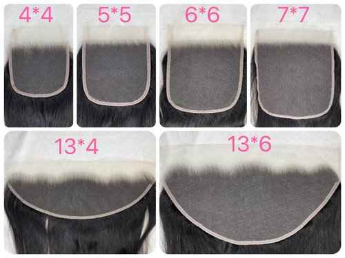 Amesha Hair 5x5 HD Lace Closure Straight Natural Color 100% Human Hair Pre-Plucked 0.10mm Ultra-thin Invisible Swiss Lace 12 Inch