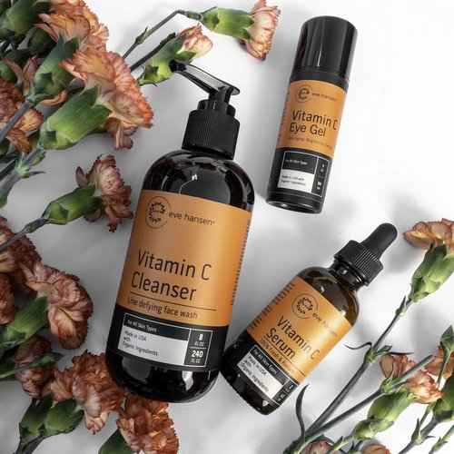 Eve Hansen Classic Vitamin C Brightening Set | Your Entire 5-Step Daily Routine to Improve Skin Tone, and Reduce Dark Spots & Fine Lines for All Skin Types