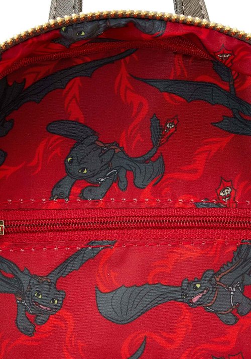 Loungefly How to Train Your Dragon Toothless Cosplay Mini Backpack