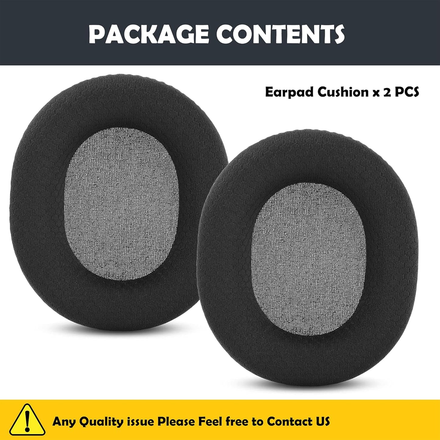 Arctis 5 Earpads Replacement Cushion for Arctis 1,Arctis 3,Arctis 5,Arctis 7,Arctis 9 Gaming Headsets Ear Covers with Durable Fabric