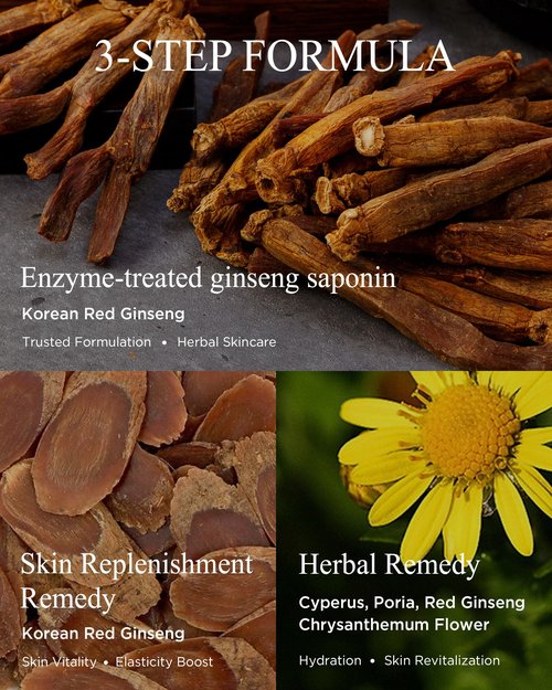 DANAHAN Bon Yeon Jin Korean Red Ginseng Eye Cream Duo Set - Anti-Aging Treatment for Dark Circles Fine Lines with Ceramide and Shea Butter, Intensive Skincare, 1.01 oz.