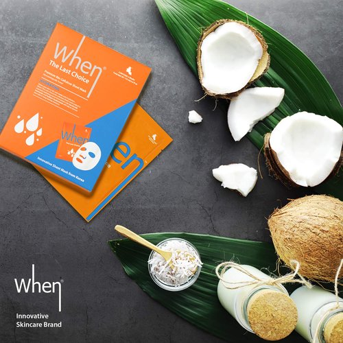 Extra-Hydrating Bio-Cellulose Facial Sheet Mask - When Beauty The Last Choice Face Premium Korean Skincare Long-Lasting Deep Hydration Nutrition Soothing Revitalizing (12 pcs set)