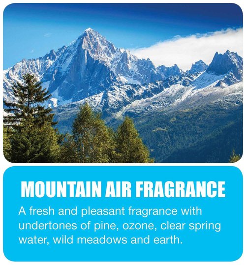 Big D 070 Gel D Viscid Aerosol Deodorant, Mountain Air Fragrance, 15 oz (Pack of 12) - Adheres to Hard, nonporous Surfaces for Slow Releasing Odor Control - Use in Trash cans, dumpsters, lockers