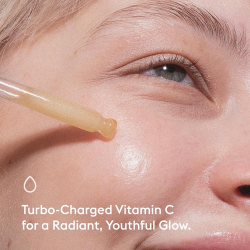 AMEON Aurora Glow Serum - Turbocharged Vitamin C Serum for Radiant, Youthful, and Brightened Skin with Anti-Aging Benefits for Acne-prone skin