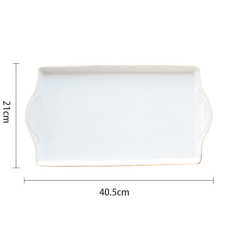 Ceramic Coffee and Tea Set with Tray - Modern Home & Kitchen Decor