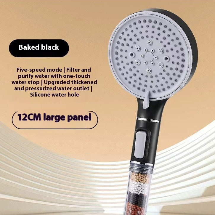 Adjustable Shower Nozzle Filter Spray for Bathroom Household