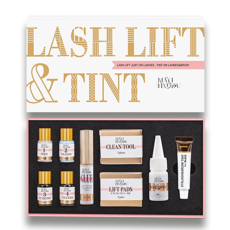 Eyebrow and Eyelash Perm Kit Long-Lasting Shaping Two-in-One Set