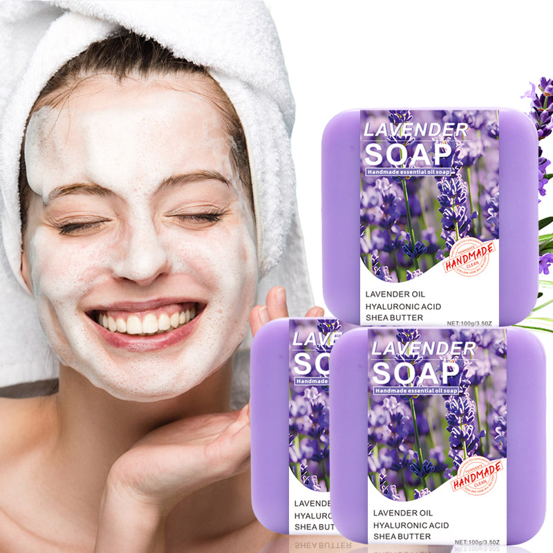 Lavender Essential Oil Soap Bar – 100g