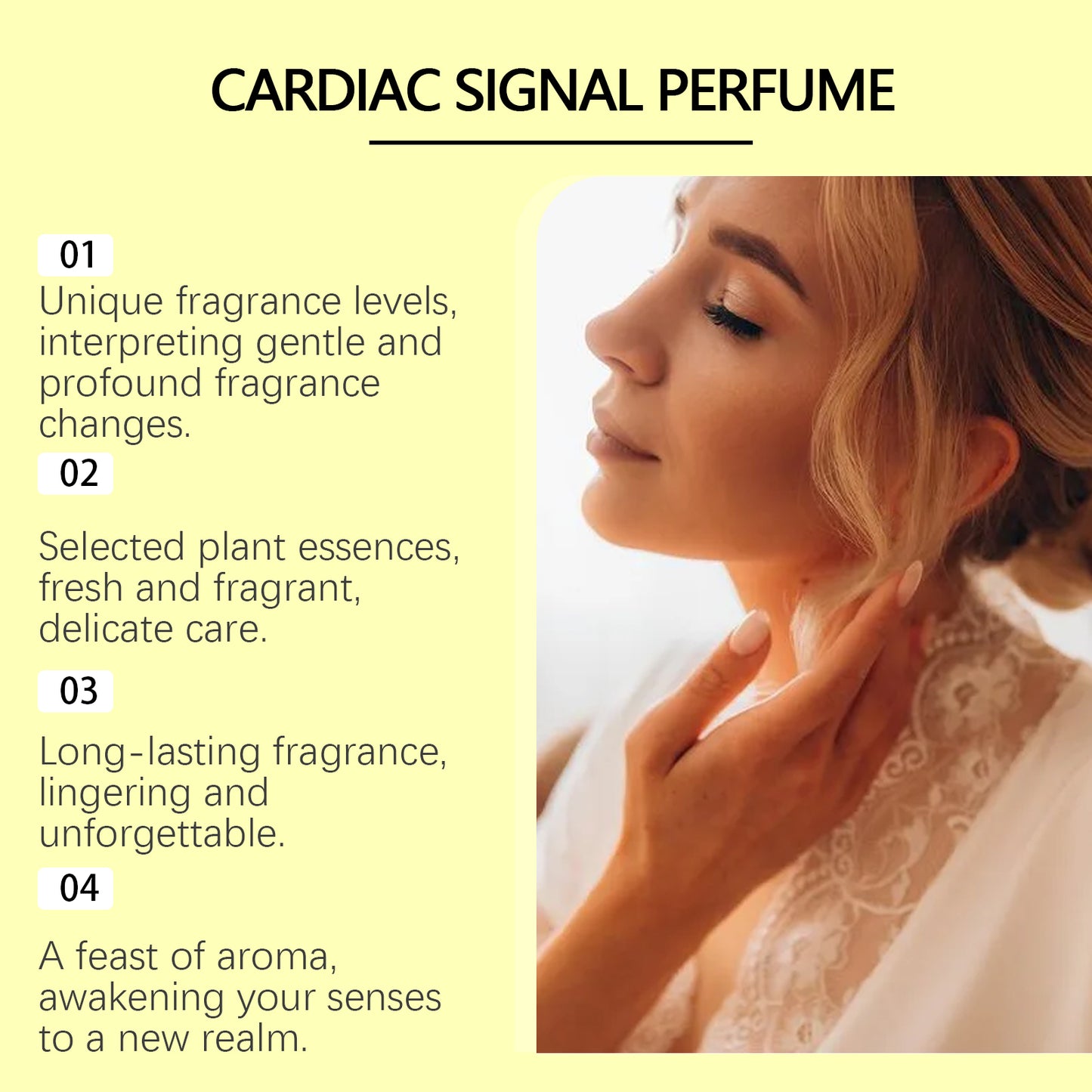 Floral Amber Perfume Spray - Long Lasting Portable Fragrance 10ml