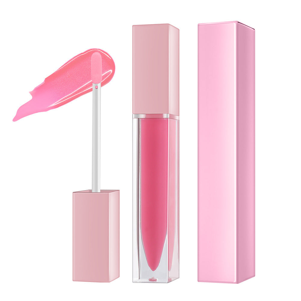 Matte & Glossy Lipstick Set with Frosted Square Tube - Multiple Colors