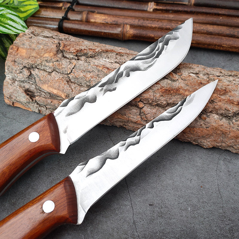 Butchers' Meat & Bone Cutting Knife - Professional Kitchen Knife for Meat and Bones