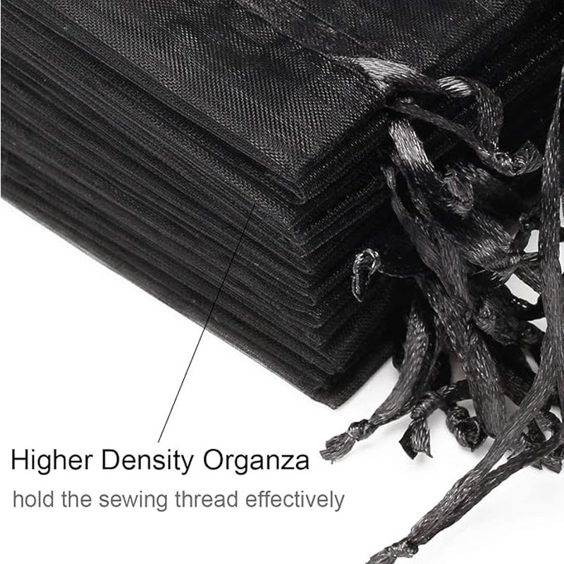 50PCS Organza Bags - 4x6 Inch Gift Pouches for Parties