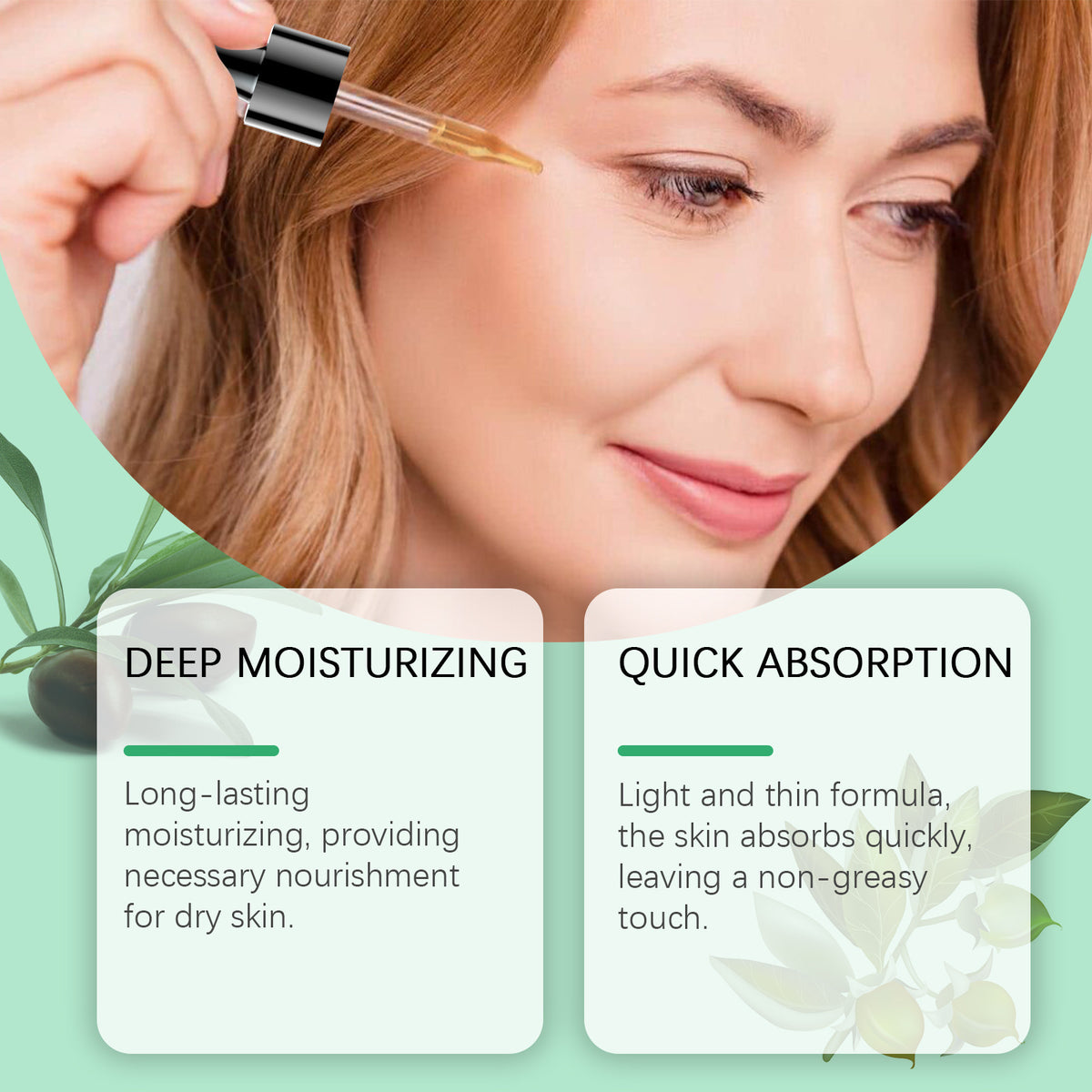 Organic Jojoba Oil 100ml Firming Moisturizing Facial Serum