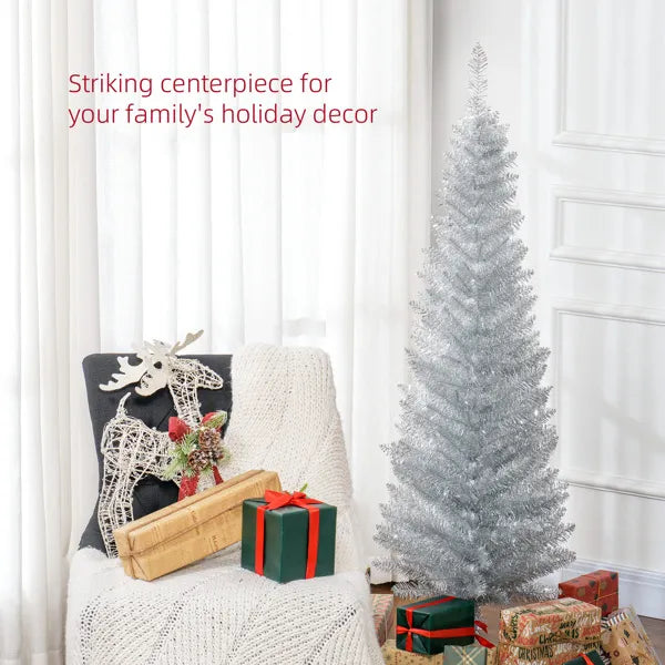 5' Slim Artificial Christmas Tree with 294 Branch Tips