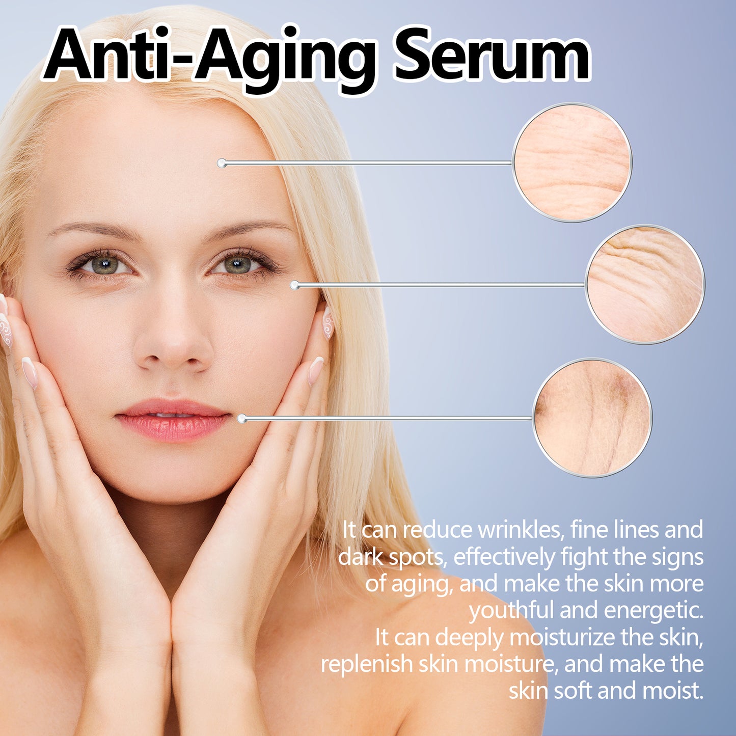 Anti-Aging Facial Serum - Moisturizing & Firming Face Treatment 30ml