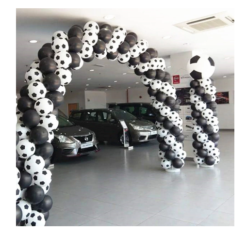 Children's Sports Balloon Set - Basketball & Football Theme, 50-100PCS