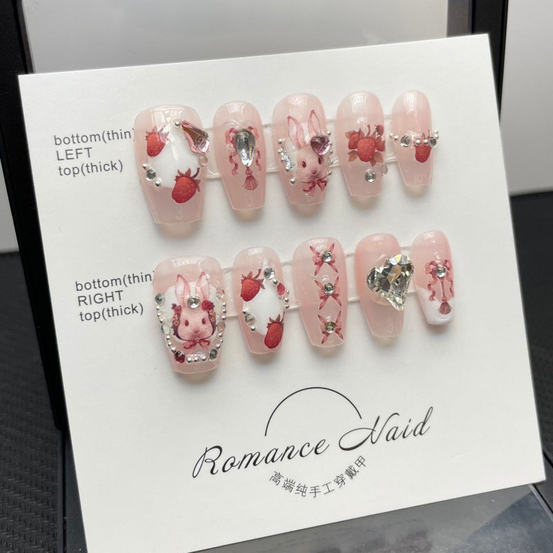 Wearable Nail Art Patch Set - Multiple Sizes & Styles