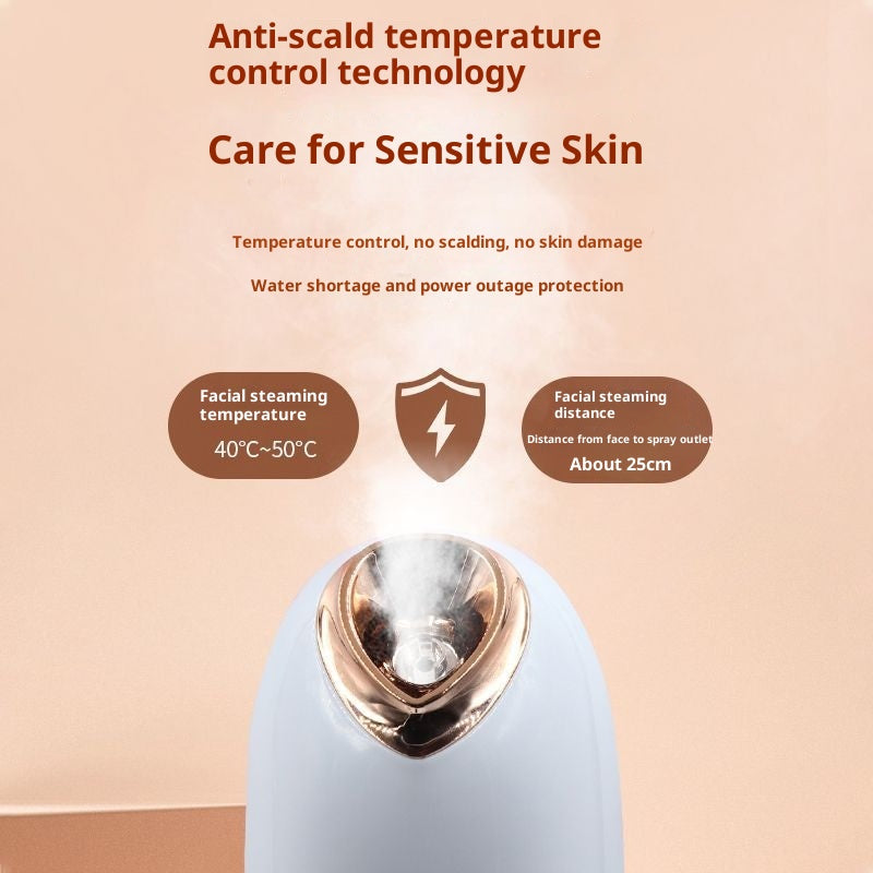 Hot and Cold Facial Vaporizer Nano Spray Skin Care Tool with 3 Gears