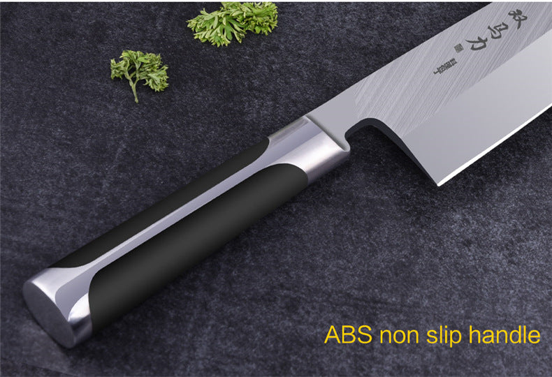 Japanese Sushi Salmon Fish Head Knife - 9-inch Kitchen Knife for Sushi & Seafood