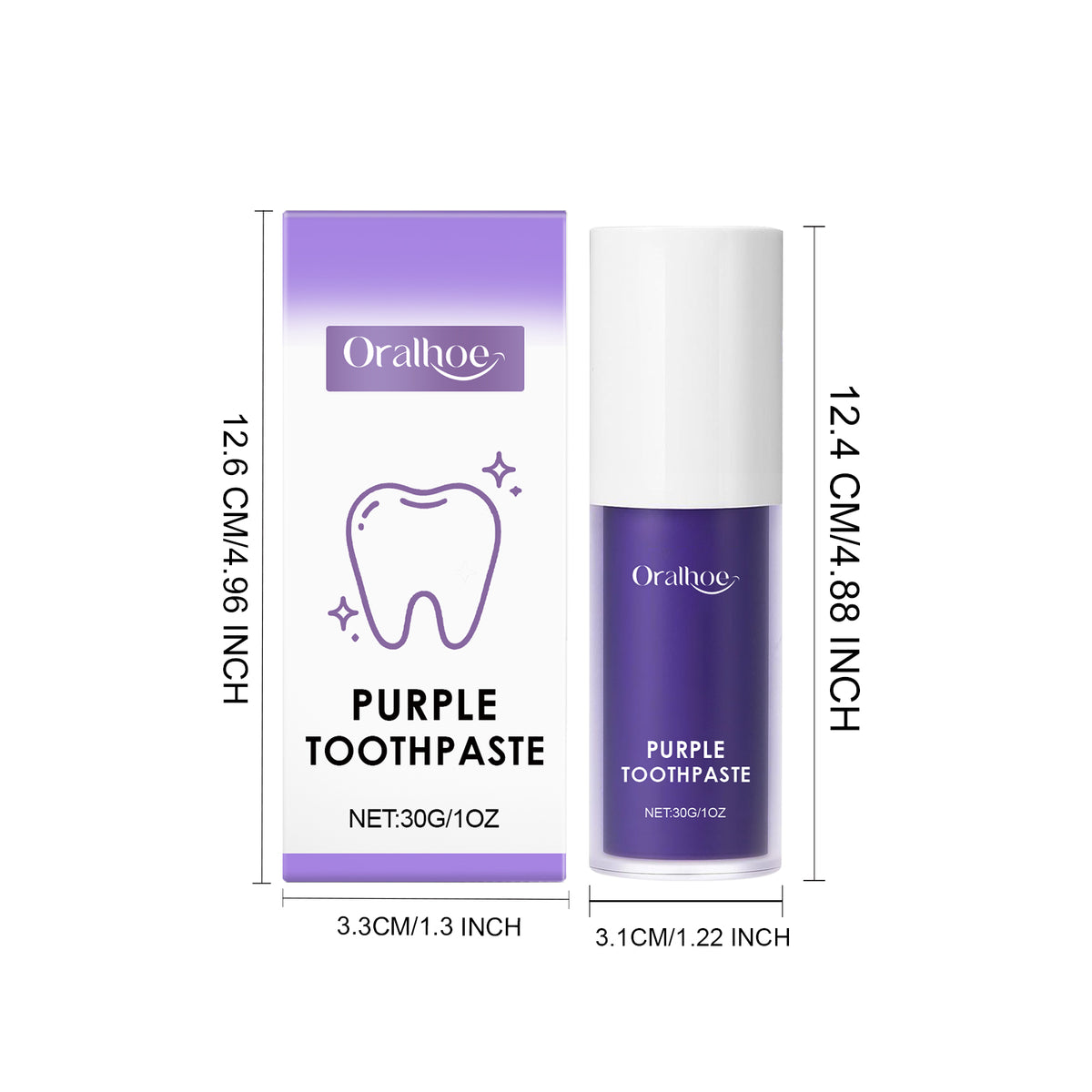 Purple Whitening Toothpaste 30g