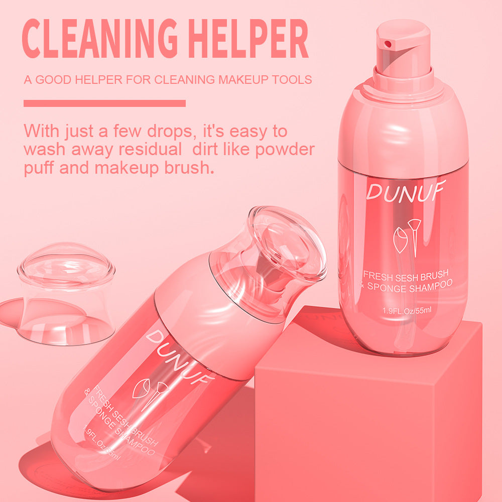 Portable Makeup Tools Cleaner 55ML for Cosmetic Brush & Sponge Cleaning