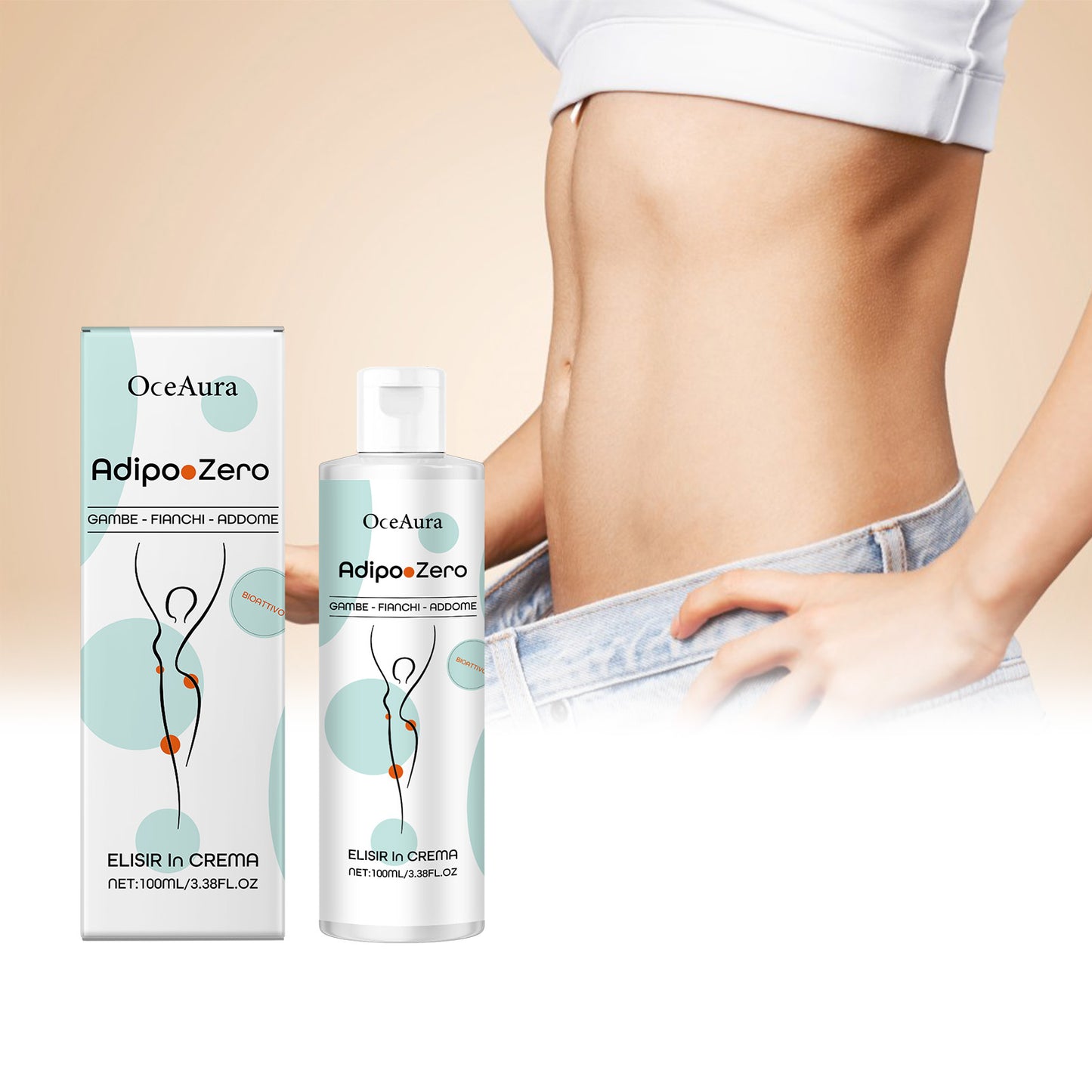 Moisturizing Body Firming Massage Cream with Collagen & Hyaluronic Acid