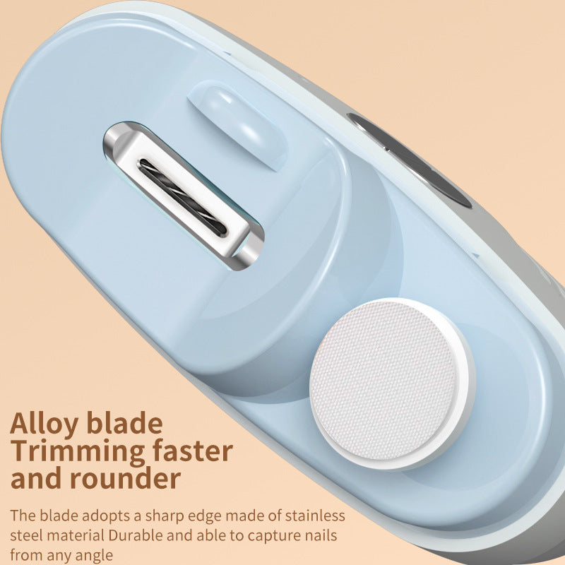 Baby Nail Trimming Kit with USB Cable - Safe & Versatile
