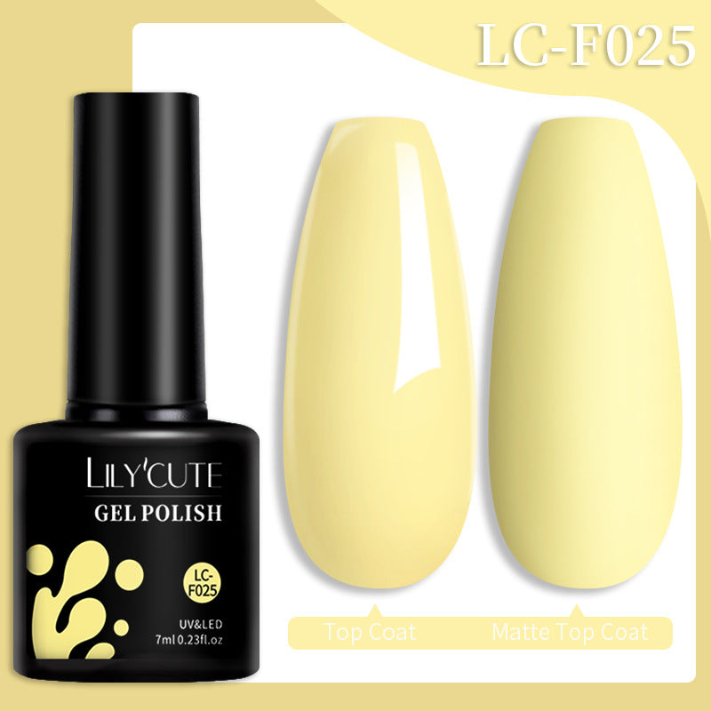 Colored Glitter Nail Glue Set for Nail Art - Waterproof & Non-Flushing