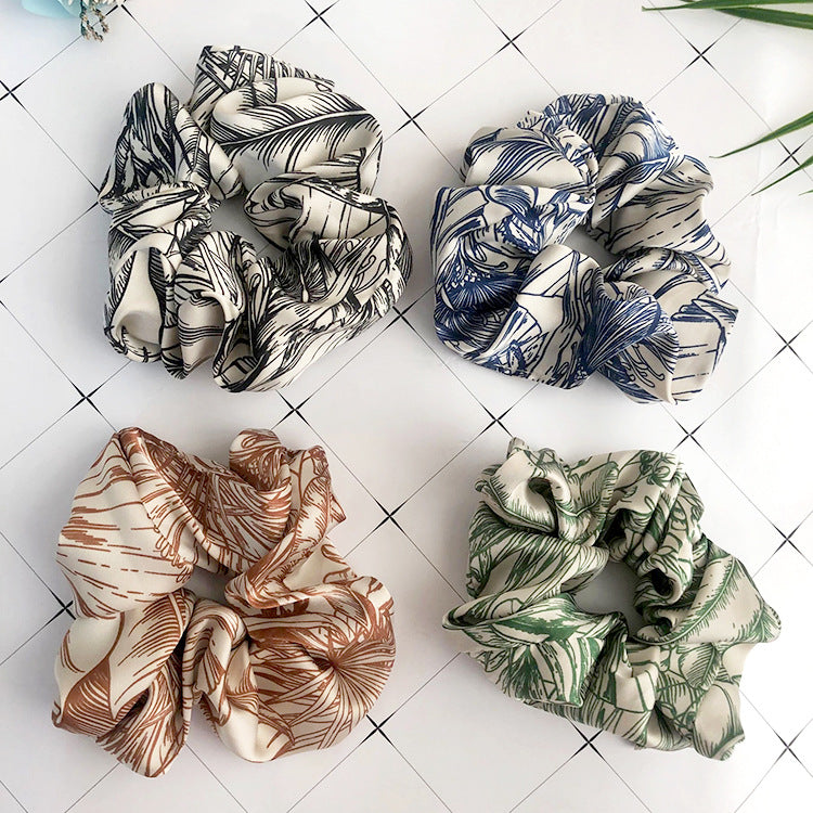 Large Leaf Pattern Hair Band for Women - Stylish Korean Hair Accessory