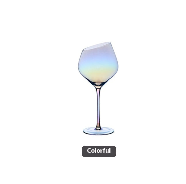 Beveled Crystal Wine Glass Set - Red, Champagne & Big Belly Styles