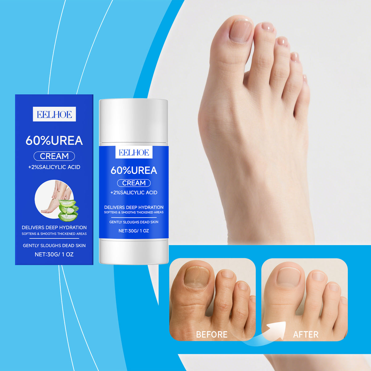 Urea Foot Care Stick - 30g