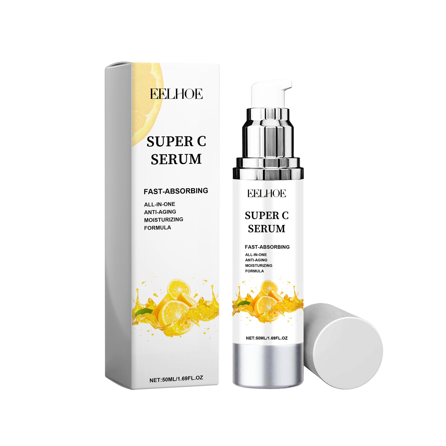 Vitamin C Facial Serum 50ml - Hydrating Anti-Aging Skin Essence