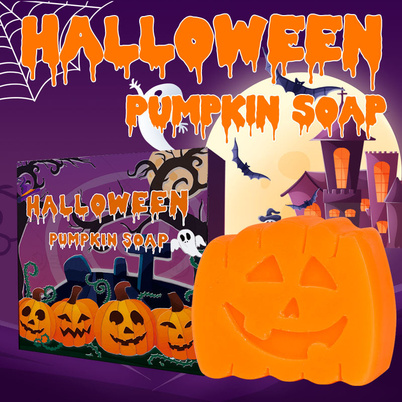 Halloween Pumpkin Soap Bar - 100g