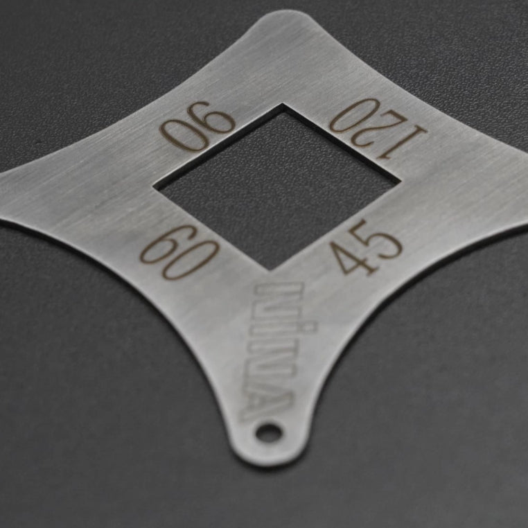 High-Precision Steel Lapping and Scraping Square-Inch Standard Gauge Blade