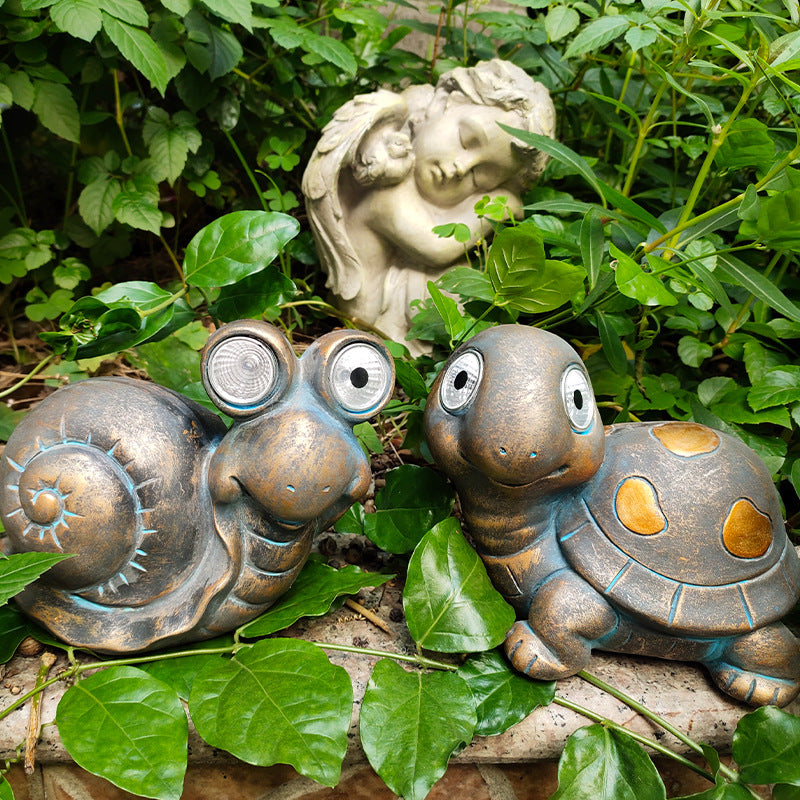Animal Solar Garden Light Outdoor Owl - Weatherproof Decorative Lamp