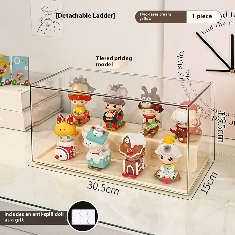 Acrylic Storage Box for Building Blocks - Modern Home Organization